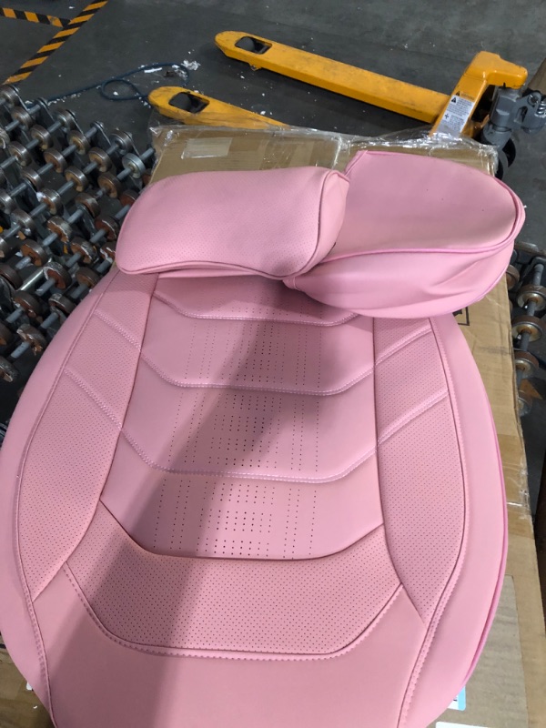 Photo 5 of *MISSING BACK SEAT COVER*
TIEHESYT Pink Car Seat Covers Full Set, B
