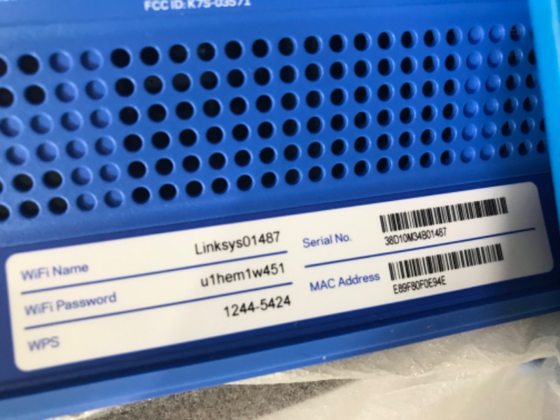 Photo 3 of Linksys WiFi 6 Router, Dual-Band, 10,000 Sq. ft Coverage, Smart Router for Large Home, 100+ Devices, Speeds up to (AX3200) 3.2Gbps - E8454-AMZ - 4PK AX3200 10000 ft, 100+ Devices