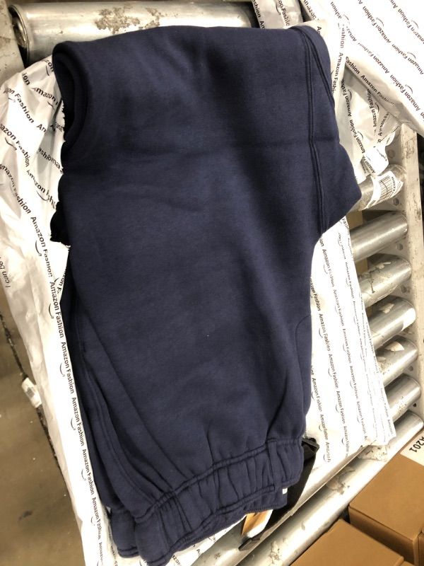 Photo 1 of Amazon Aware Men's Fleece Sweatpants Large Navy