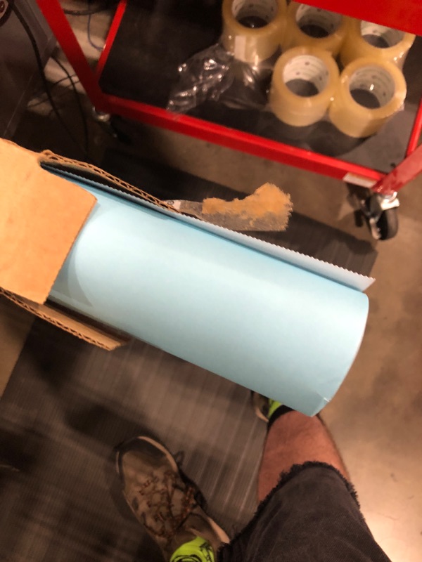 Photo 1 of Fadeless Paper Roll, Lite Blue, 48 Inches x 50 Feet