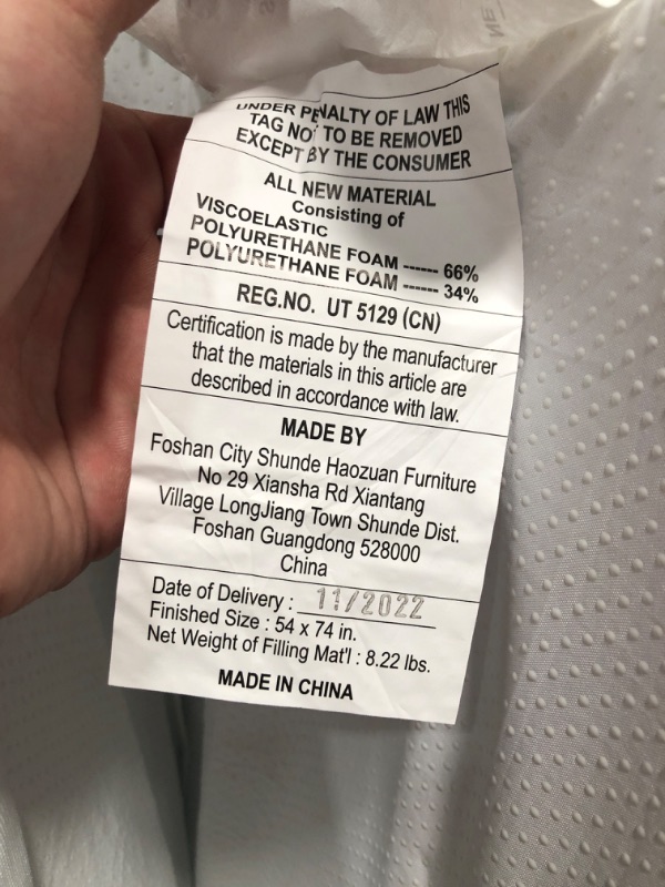 Photo 1 of FULL SIZE MATTRESS TOPPER