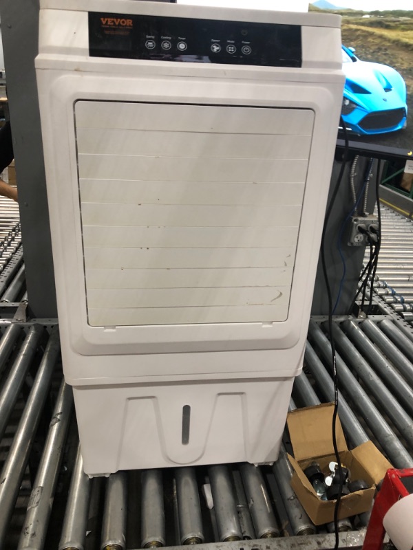 Photo 2 of [FOR PARTS, READ NOTES]
VEVOR Evaporative Air Cooler,3100 CFM 14X39 inch Air Cooler,3 Speeds and 12H Timer Portable Air Conditioner,Energy-Saved Swamp Cooler 