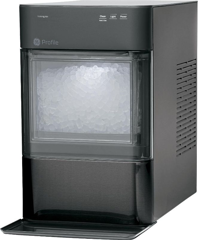 Photo 1 of GE Profile Opal 2.0 | Countertop Nugget Ice Maker | Ice Machine with WiFi Connectivity | Smart Home Kitchen Essentials | Black Stainless
