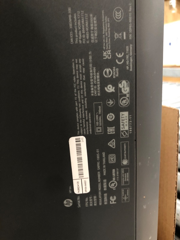 Photo 3 of **MISSING CORDS AND MANUAL** HP Tango Smart Wireless Printer – Mobile Remote Print, Scan, Copy, HP Instant Ink, Works with Alexa(2RY54A),White
