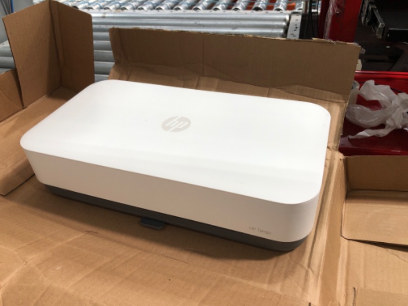 Photo 2 of HP Tango Smart Wireless Printer – Mobile Remote Print, Scan, Copy, HP Instant Ink, Works with Alexa(2RY54A),White
