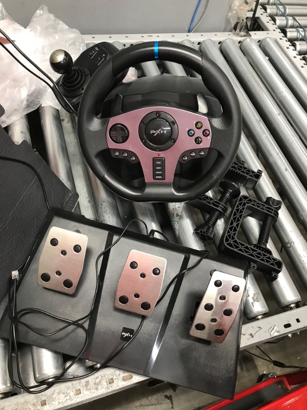 Photo 2 of 
PXN V9 Gaming Racing Wheel with Pedals and Shifter, Steering Wheel for PC, Xbox One, Xbox Series X/S, PS4, PS3 and Switch