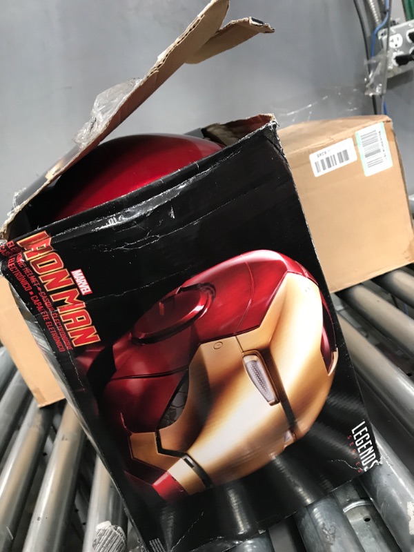 Photo 1 of Avengers Marvel Legends Iron Man Electronic Helmet - Multicolor Characters