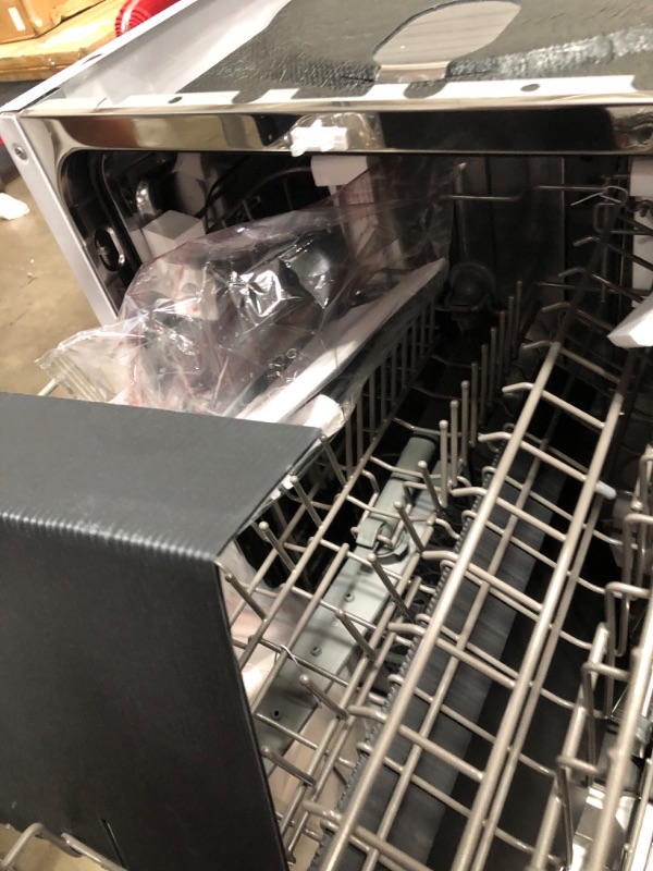 Photo 3 of **PARTS ONLY** BLACK+DECKER Portable Dishwasher, 18 inches Wide, 8 Place Setting, White