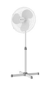 Photo 1 of  Utilitech 16-in 3-Speed Indoor White Oscillating Pedestal Fan SP8-6RR