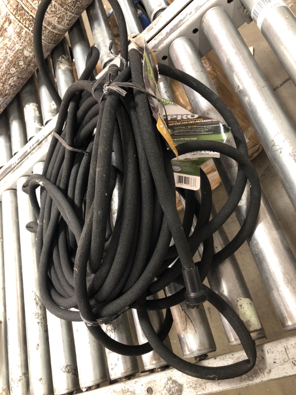 Photo 1 of Swan Products, Black Element ESLP38075 SoakerPro Landscaping Soaker Hose 75 ft, 3/8 diamete, 75'