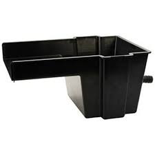 Photo 1 of *DIRTY* pond boss 8 In. Waterfall Spillway - Black
