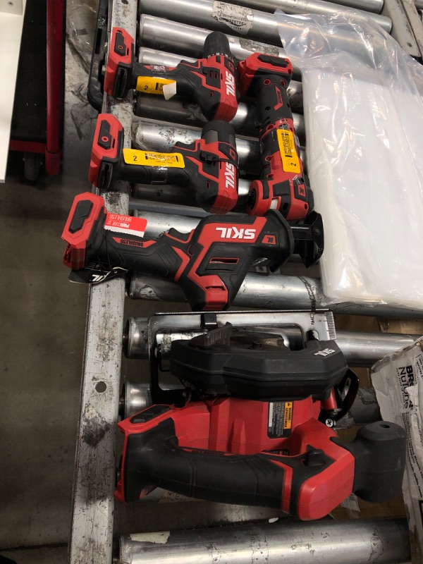Photo 1 of *ONLY TOOLS*- SKIL brushless cordless saw, drill driver, impact driver, one hand saw, multi tool 