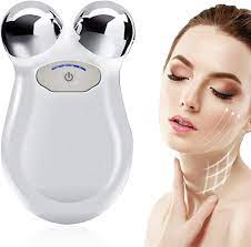 Photo 1 of Puwoyi Microcurrent Face Device Roller with USB Mini Beauty Instrument Effective Lifting Firming Skin Micro Current for Anti-Aging and Wrinkle Toning Face Slimming Instrument Face and Massager
