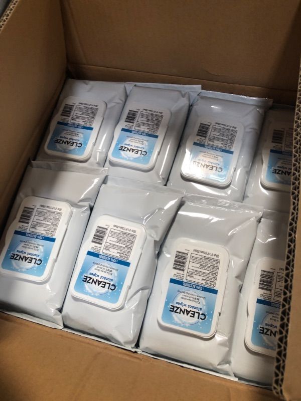 Photo 2 of 48 pack-CLEANZE Alcohol Wipes-30ct
