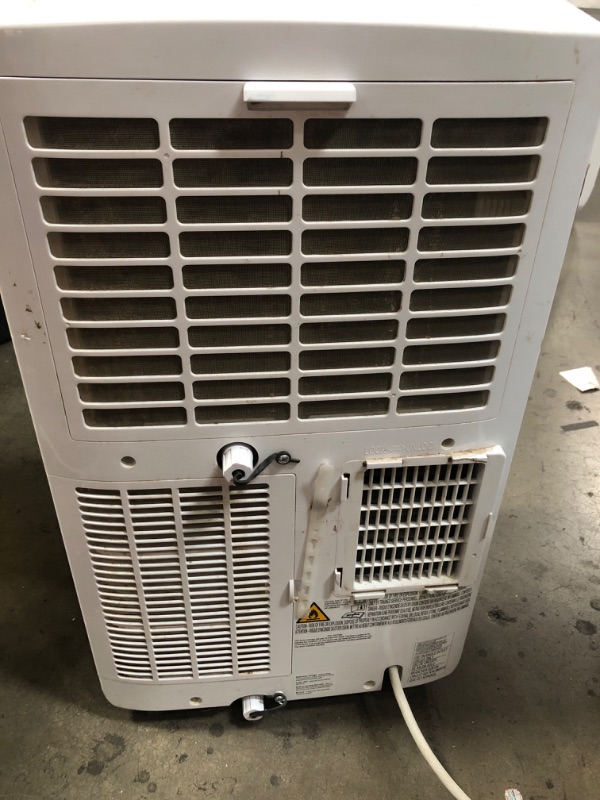 Photo 5 of ***MISSING PARTS****Hisense 7000-BTU DOE (115-Volt) White Vented Wi-Fi enabled Portable Air Conditioner with Remote Cools 300-sq ft