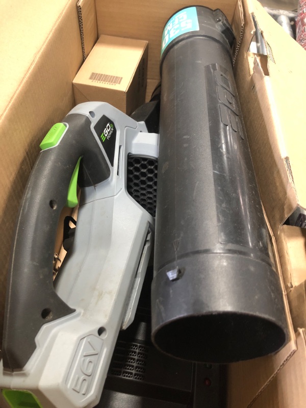 Photo 1 of ***FAULTY BATTERY***EGO POWER+ 56-volt 530-CFM 110-MPH Battery Handheld Leaf Blower 2.5 Ah (Battery and Charger Included)