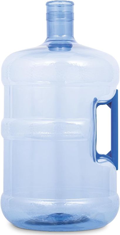 Photo 1 of  B.P.A. Free 5 Gallon Plastic Crown Cap Reusable Water Bottle Container
