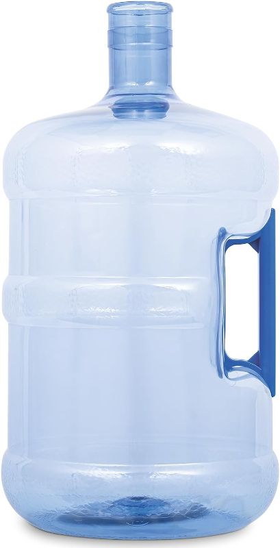 Photo 1 of  B.P.A. Free 5 Gallon Plastic Crown Cap Reusable Water Bottle Container