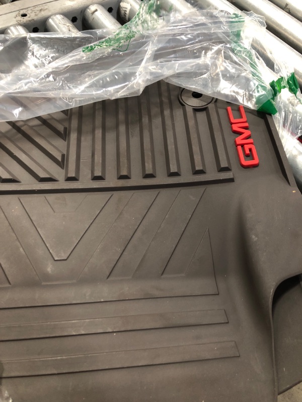 Photo 2 of GM Accessories 23452763 First-Row Premium All-Weather Floor Mats in Cocoa with GMC Logo