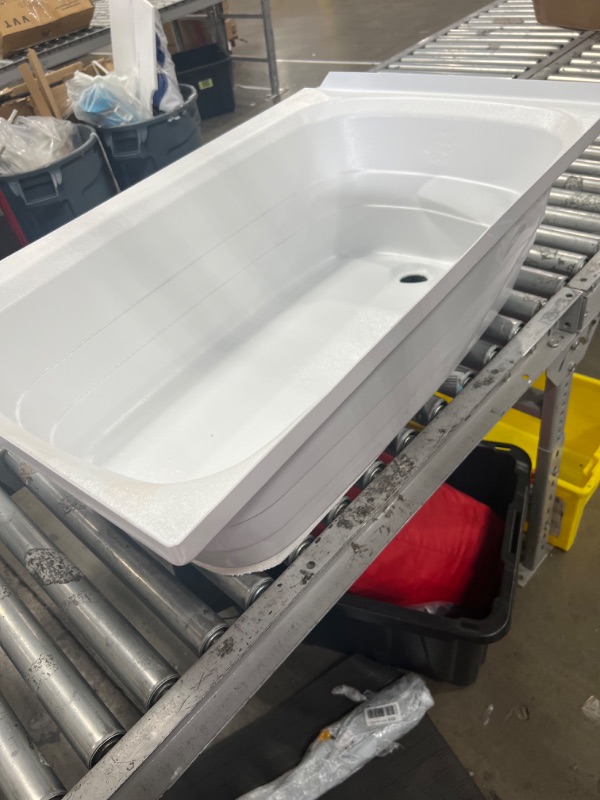 Photo 2 of Lippert 209653 Better Bath RV Bath Tub 24" x 36" White