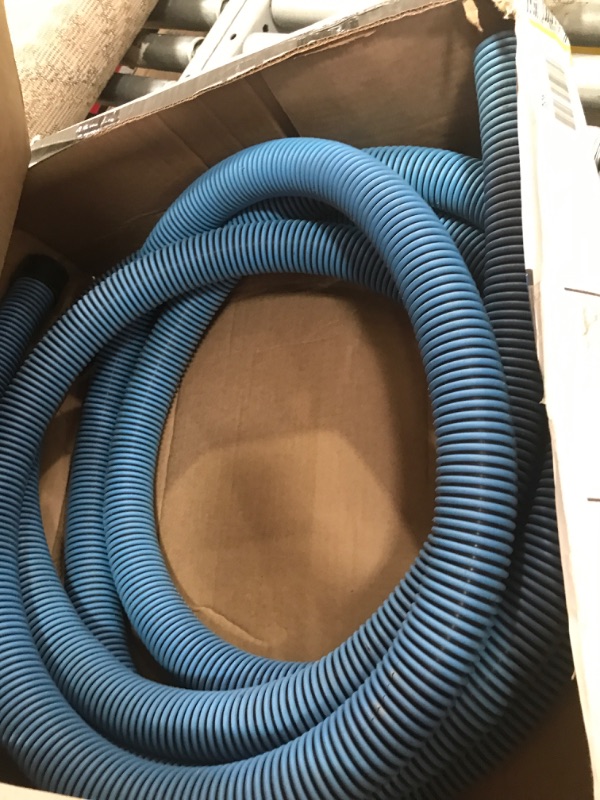 Photo 2 of * item missing end pieces *
Poolmaster 33440 Heavy Duty In-Ground Pool Vacuum Hose With Swivel Cuff, 1-1/2-Inch by 40-Feet,Neutral 40-Feet Hose