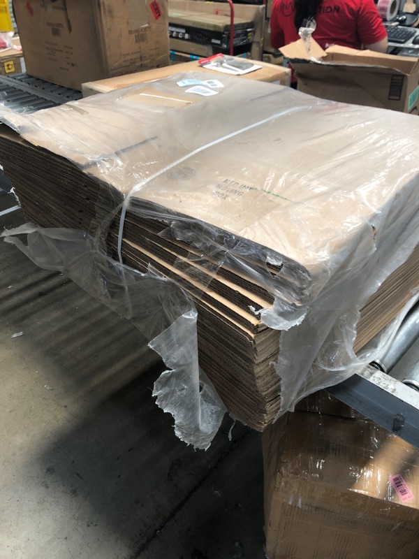 Photo 2 of Amazon Basics Cardboard Moving Boxes - 10-Pack, Medium, 18" x 14" x 12" Medium 10-Pack Moving Boxes