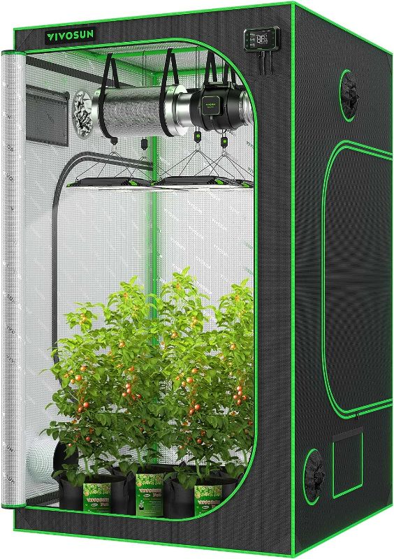 Photo 1 of *STOCK PHOTO FOR REFERENCE* VIVOSUN S448 48"X48"X80"Grow Tent
