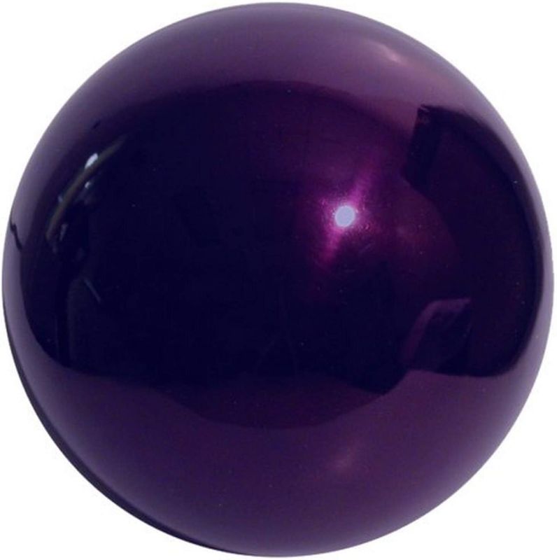 Photo 1 of *SIMILAR TO STOCK PHOTO* Gazing Stainless Steel Globe, 12-inch Diameter, Purple
