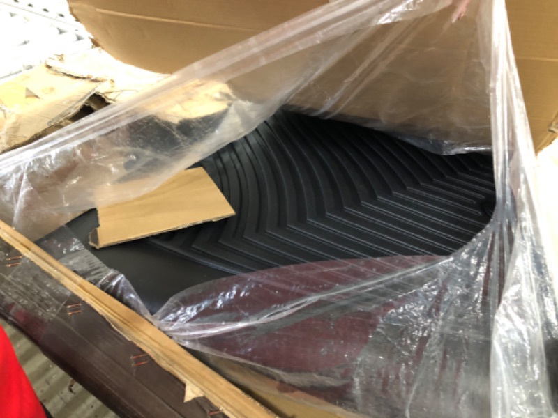 Photo 2 of OEDRO Floor Mats Compatible with 2019-2022 Dodge Ram 1500 New Body Crew Cab (NOT for Classic Models), Front Row Bucket Seats, with Under Seat Storage Box, Black TPE All-Weather Guard - Custom Fit 19-22 New Body