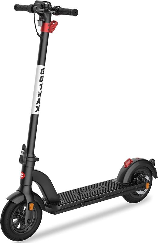 Photo 1 of Gotrax G4 Series Electric Scooter -10" Pneumatic Tires, 25/42/45 Miles Range, 20Mph Power by 350W Motor, Double Anti-Theft Lock and Cruise Control for Foldable Commuter E-Scooter for Adult
