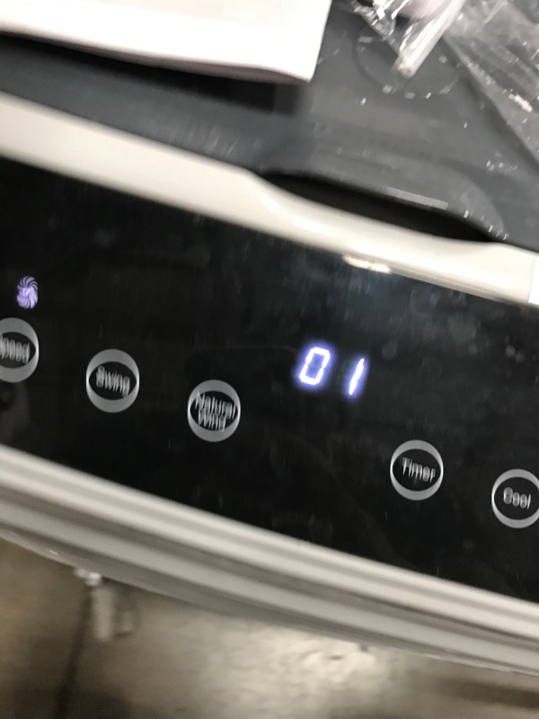 Photo 1 of Evaporative Cooler, VAGKRI 2100CFM Air Cooler, 120°Oscillation Swamp Cooler with Remote Control, 24H Timer, 3 Wind Speeds for Outdoor Indoor Use,8 Gallon
