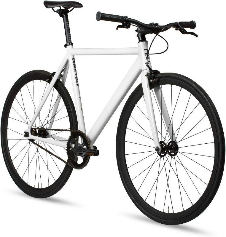 Photo 1 of 
6KU Track Fixed Gear Bicycle
Color:Crisp White
Size:Large
Style:Bicycle