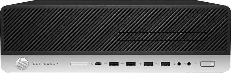 Photo 1 of HP EliteDesk 800 G3 SFF Desktop Intel i7-6700 UP to 4.00GHz 32GB DDR4 New 1TB NVMe M.2 SSD Built in WiFi BT Dual Monitor Wireless Keyboard & Mouse...
