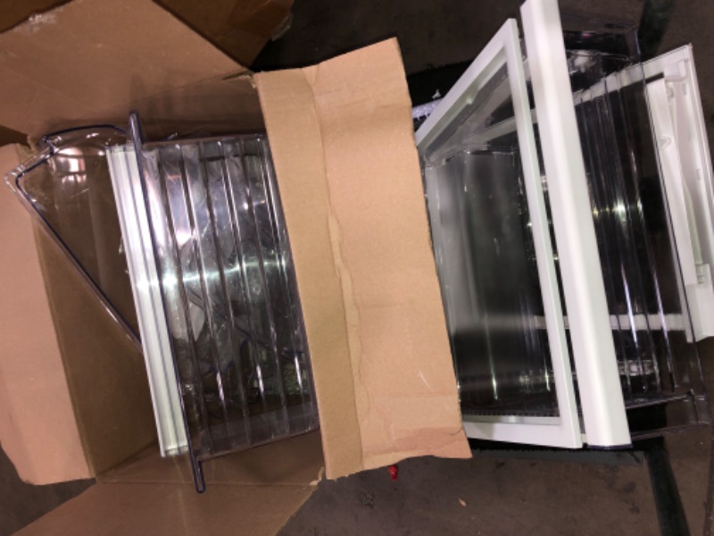 Photo 4 of *TESTED NO COLDNESS// BINS CRACKED//MISSING BINS// DIRTY** KitchenAid 36 Inch Wide 22.6 Cu. Ft. Side By Side Refrigerator with PrintShield™ Finish

