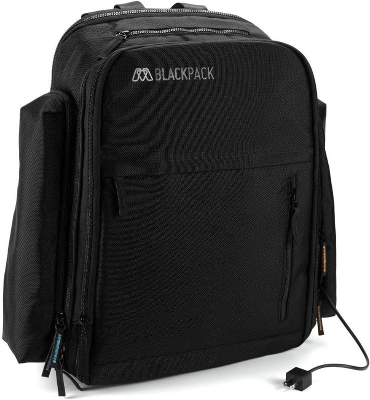 Photo 1 of Sewell "MOS BLACKPACK Grande, Durable Electronics Travel Backpack for 17"" Laptop, Tablet with Built in Cable Management (SW-44029)
