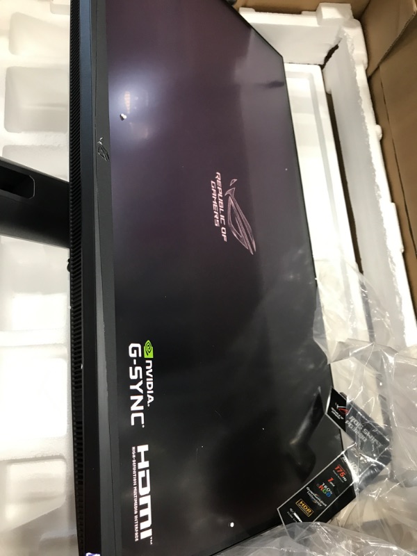 Photo 5 of ASUS ROG Swift Gaming Monitor + ROG Monitor Desk Mount Kit