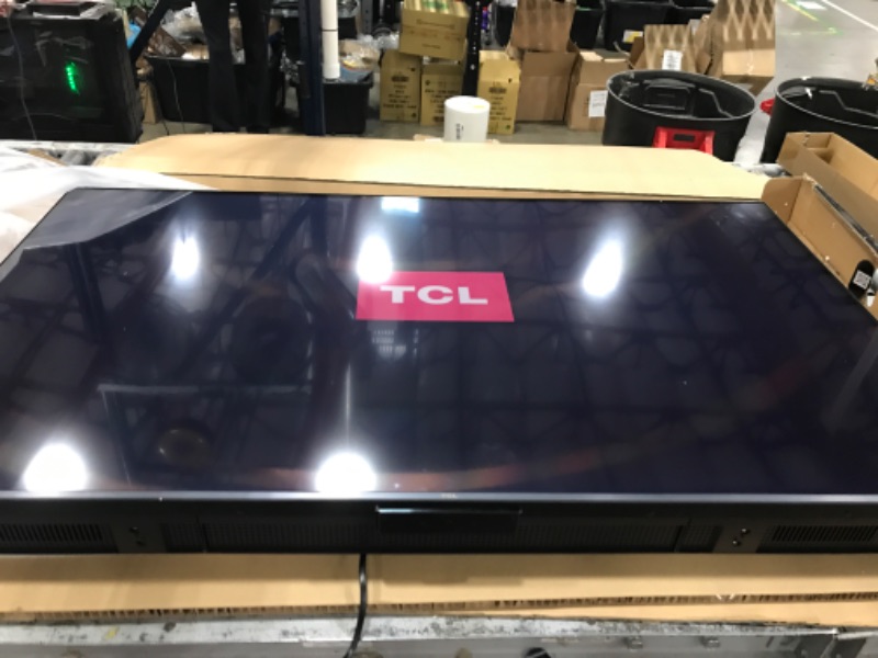 Photo 2 of TCL 55-Inch Q6 QLED 4K Smart TV with Google TV (55Q650G, 2023 Model) Dolby Vision, Dolby Atmos, HDR Pro+, Game Accelerator Enhanced Gaming, Voice Remote, Works with Alexa, Streaming UHD Television 55 inches