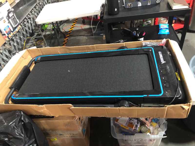 Photo 1 of ***NONFUNCTIONAL - SEE NOTES***
LIJIUJIA 2 in 1 Under Desk Treadmill, 2.25HP Foldable Electric Treadmill