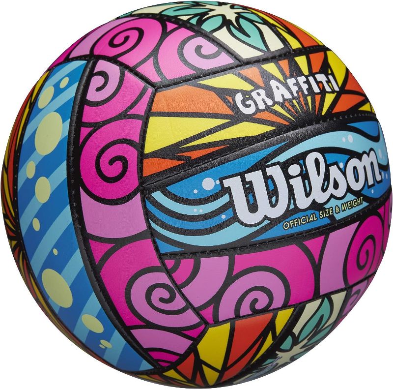 Photo 1 of flat-WILSON Outdoor Recreational Volleyball - Official Size
