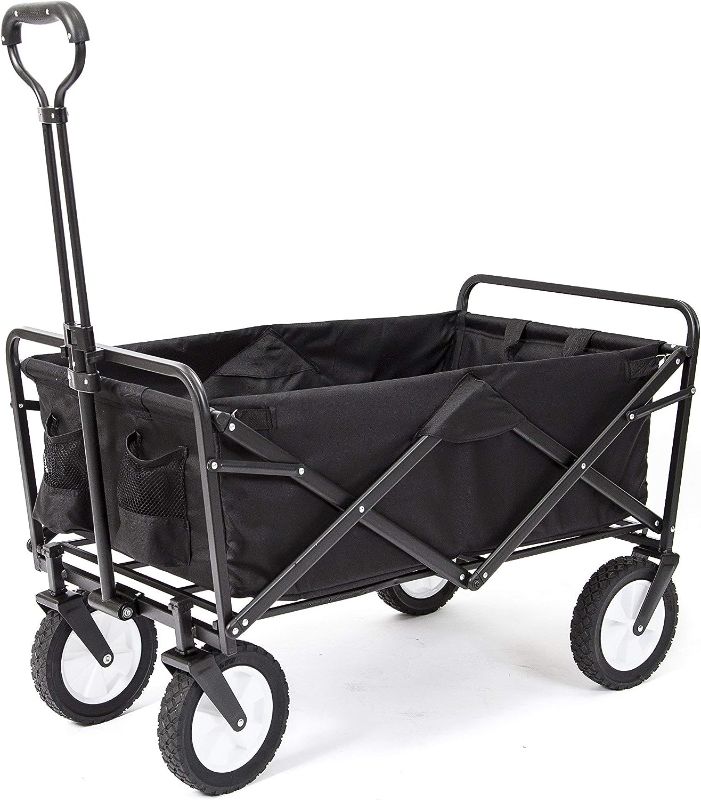 Photo 1 of ***parts only*** MacSports Collapsible Folding Outdoor Utility Wagon, Black
