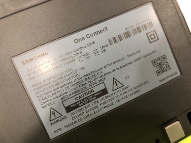 Photo 3 of MISSING POWERSOURCES**samsung one connect soc1001b