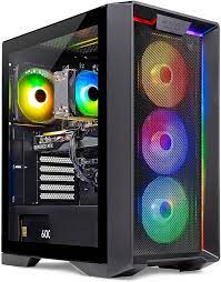 Photo 1 of NOT FUNCTIONING; SEE PICS FOR INTERNAL SPECS**Skytech Gaming Nebula Gaming PC Desktop – AMD Ryzen 5 5600X 3.7 GHz, NVIDIA RTX 4070, 1TB NVME SSD, 16GB DDR4 RAM 3200, 600W Gold PSU, 11AC Wi-Fi, Windows 11 Home 64-bit,Black

