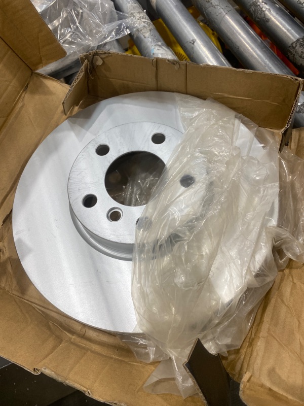 Photo 2 of Rear Dynamic Friction Company Disc Brake Rotor 600-31143 (1) For 2007-2018 BMW X5, 2008-2019 BMW X6 Silver