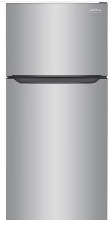 Photo 1 of SM DENTS TO FRONT DOOR**Frigidaire Garage-Ready 20-cu ft Top-Freezer Refrigerator (Fingerprint Resistant Stainless Steel)