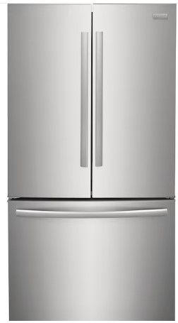 Photo 1 of LIKE NEW**Frigidaire Gallery 23.3-cu ft Counter-depth French Door Refrigerator with Ice Maker (Fingerprint Resistant Stainless Steel)