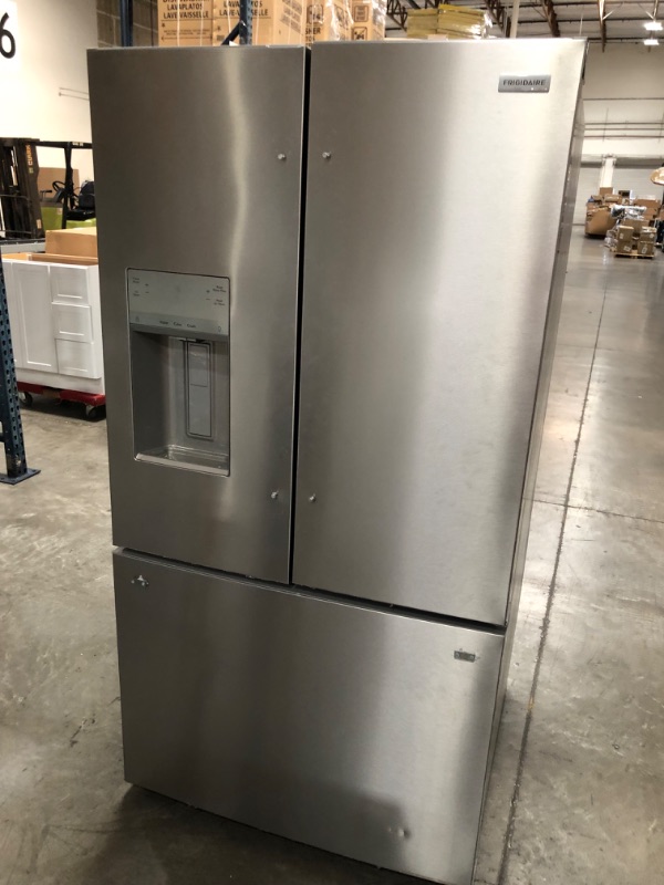 Photo 3 of Frigidaire 27.8-cu ft French Door Refrigerator with Ice Maker (Fingerprint Resistant Stainless Steel)