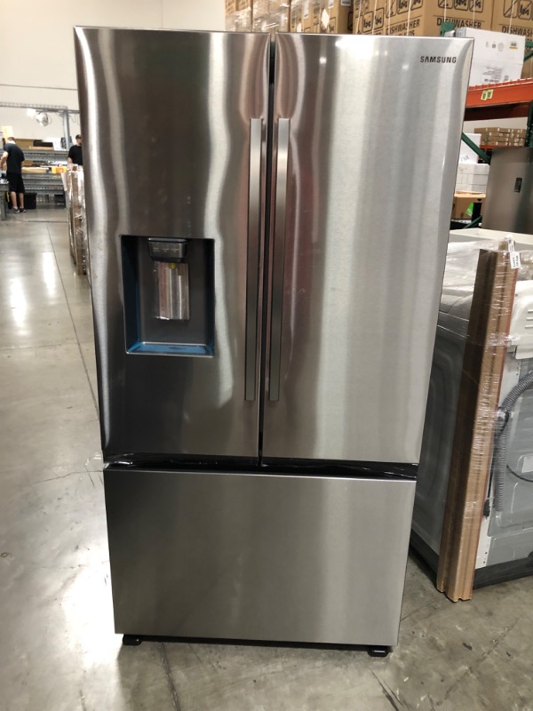 Photo 6 of Samsung Mega Capacity 30.5-cu ft Smart French Door Refrigerator with Dual Ice Maker (Fingerprint Resistant Stainless Steel) 