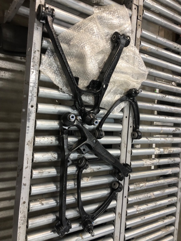 Photo 1 of Suspension Kit (4PCS), Compatible with 2007-2016 Chevy Avalanche Suburban Silverado, GMC Sierra Yukon, Cadillac Escalade | Front Cast Iron Control Arm Kit w/Ball Joint, K620888 K620889 K80670 K80669