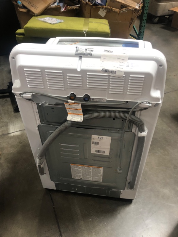 Photo 1 of LIKE NEW**LG 4.1-cu ft Agitator Top-Load Washer (White)