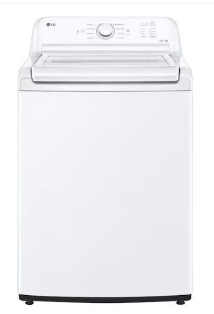 Photo 1 of LIKE NEW**LG 4.1-cu ft Agitator Top-Load Washer (White)